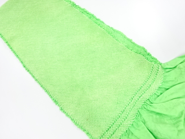 正絹　振袖用　絞り　帯揚げ